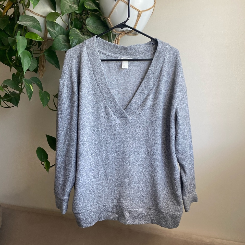 H&M Oversized Grey Sweater